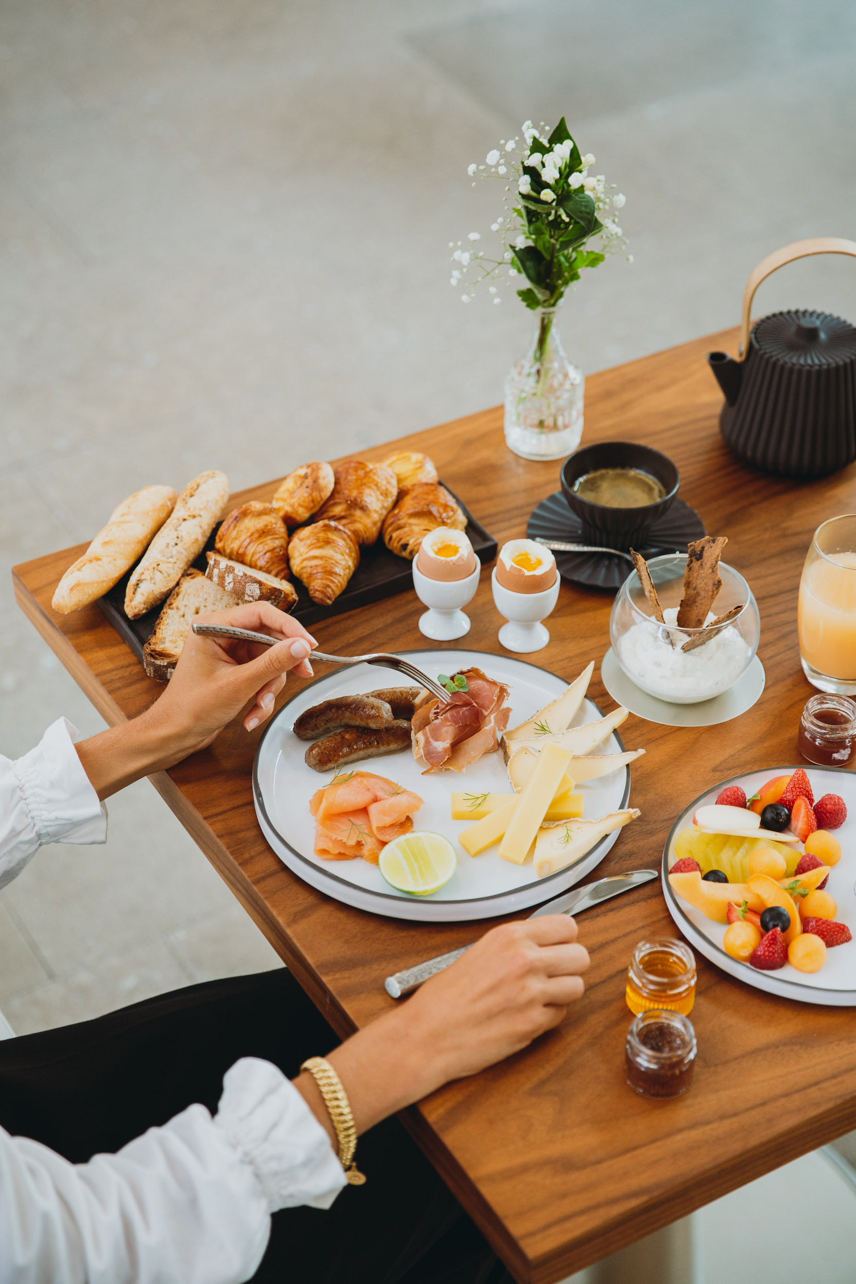 Petit déjeuner lyonnais © Mathilda Perrot